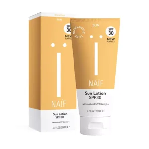 Naïf, Looduslik päikesekaitsepiim täiskasvanutele SPF30, 200ml