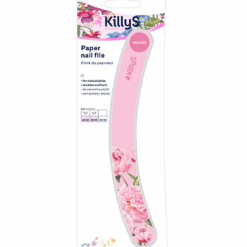 KillyS, Küüneviil 180/240 kumer Floralove roosa