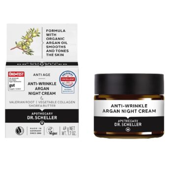 Dr. Scheller, Öökreem Argaaniaõliga kortsudevastane, 50ml