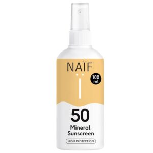 Naïf, Mineraalne päikesekaitsesprei SPF50, 100ml