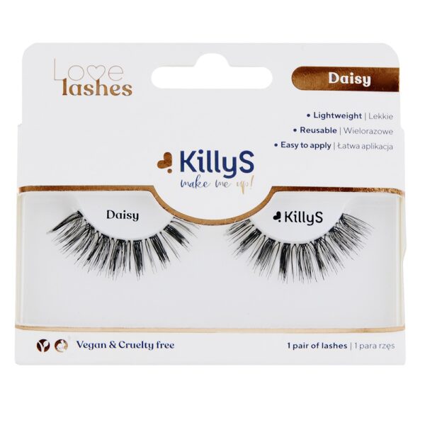 KillyS, Kunstripsmed Love Lashes Daisy, 1paar
