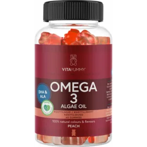 VitaYummy, Omega 3 Peach, 60tk