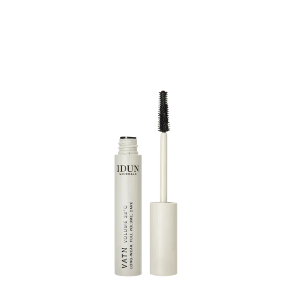Idun Minerals, Ripsmetušš Vatn veekindel ja volüümiandev must, 9ml