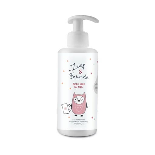 Zuze & Friends, Kehapiim lastele pantenooli ja avokaadoõliga, 250ml