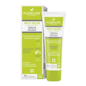 Floslek, Näoseerum Anti Acne 24H rahustav rasusele, aknega nahale, 50ml