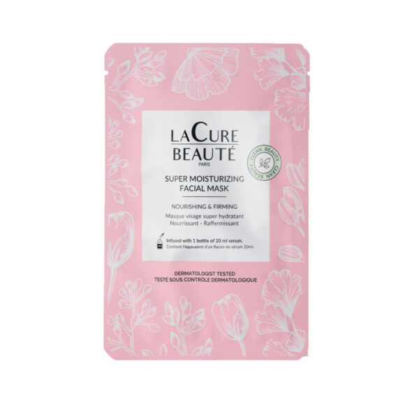 La Cure Beauté, Super Moisturizing Facial Mask üliniisutav toitev ja nahka pinguldav näomask, 1tk