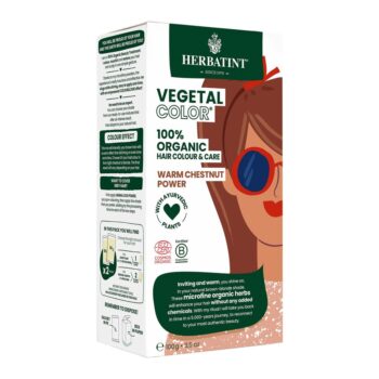 Herbatint, VEGETAL juuksevärv WARM CHESTNUT POWER, 100g