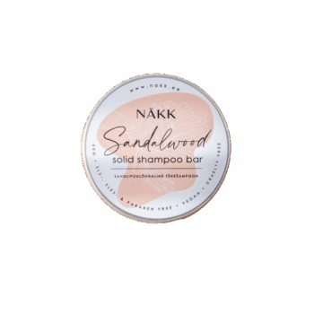 Näkk, Tükkšampoon Sandlipuu, 60g