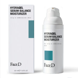 FaceD, Hydragel Sebum Balance Moisturizer rasueritust tasakaalustav niisutaja, 50ml