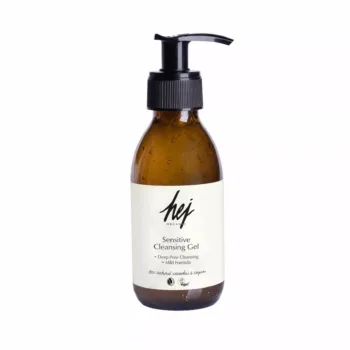 Hej Organic, Näopuhastusgeel tundlikule nahale, 150ml