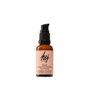 Hej Organic, Naked Instant Pore Refining näokreem skvalaani ja aselaiinhappega, 30ml