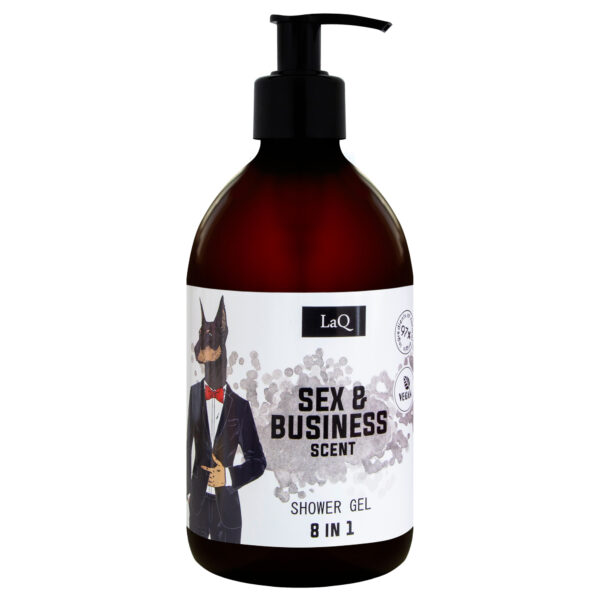 LaQ, Dušigeel Sex & Bussiness 8in1, 500ml