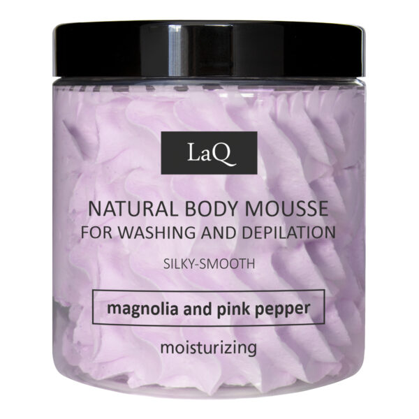 LaQ, Tahke 3in1 niisutav kehapesuvaht Magnolia&Pink Pepper, 100g