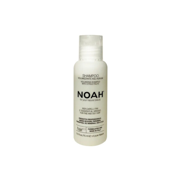 Noah, Volüümi andev šampoon tsitrusega MINI,  75ml
