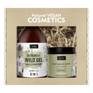 LaQ, Kinkekomplekt Wild Boar SILEDAKE dušigeel 500ml+suhkrukoorija 220g
