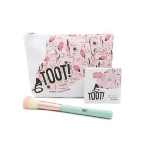 TOOT! Blushing Flamingo looduslik põsepuna komplekt lastele