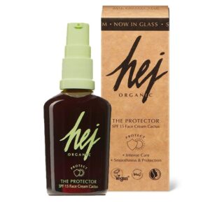 Hej Organic, Cactus näokreem päikesekaitsega SPF15, 50ml