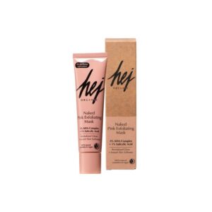 Hej Organic, Naked Pink kooriv mask 3% AHA-happeid ja 1% salitsüülhapet, 30ml