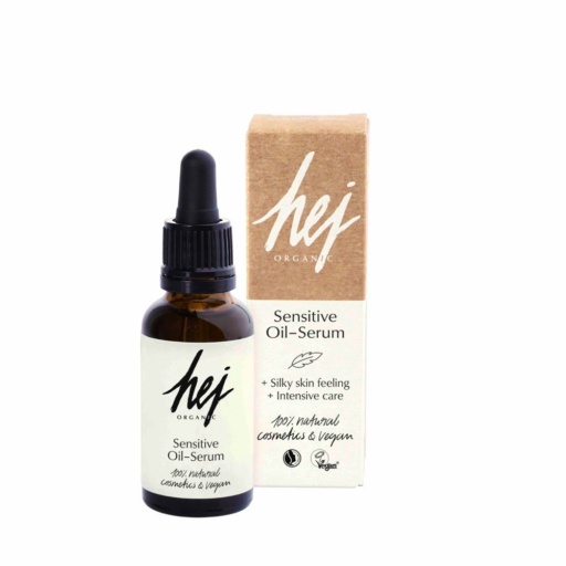 Hej Organic, Sensitive õliseerum tundlikule nahale, 30ml