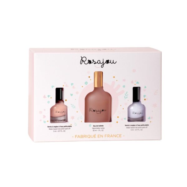 Rosajou, Eau de toilette & 2 laste vee baasil küünelakki