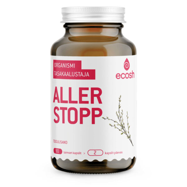 Ecosh, Aller Stopp – toetab immuunsüsteemi allergeenidega toimetulekul, 90kapslit