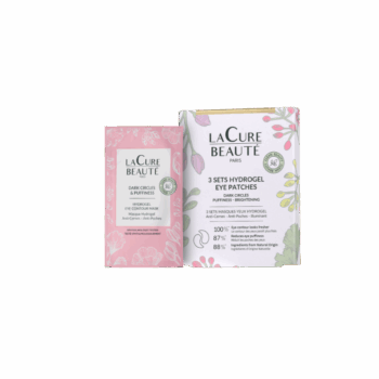 La Cure Beauté, Dark Circles & Puffiness Eye Patches silmaümbruse tumedust ja turseid taandavad maskid, 3 paari