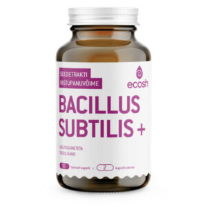 Ecosh, Bacillus subtilis + seedetrakti toetav, 90 kapslit