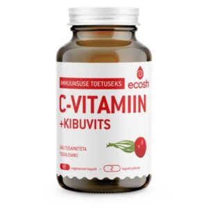 Ecosh, C-vitamiin + kibuvits, 90 kapslit