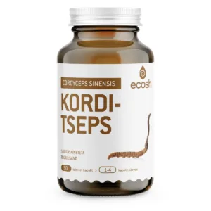 Ecosh, Korditseps – Cordyceps sinensis, 90 kapslit