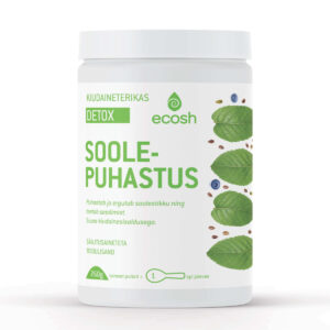 Ecosh, Kiudaineterikas soolepuhastus – detox, 260g