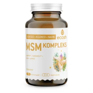 Ecosh, MSM kompleks nahale, juustele, küüntele, 90 kapslit
