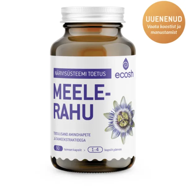 Ecosh, Meelerahu – närvisüsteemi toetav, 90 kapslit