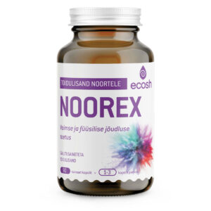 Ecosh, Noorex – toidulisand noortele, 90 kapslit