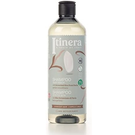 Itinera, Šampoon sirgetele juustele riisi ekstraktiga, 370ml