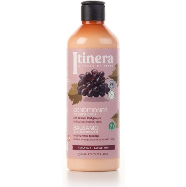 Itinera, Palsam lokkis juustele punase viinamarja ekstraktiga, 370ml