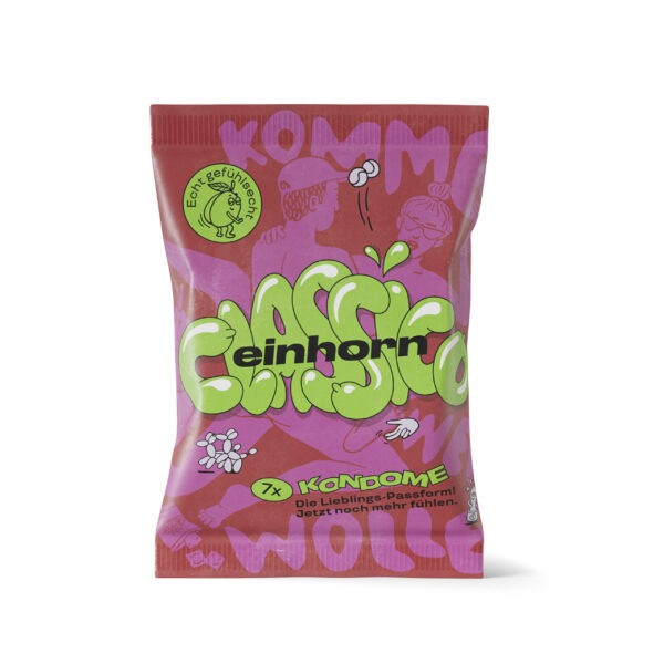 Einhorn, Vegan kondoomid CLASSICO, 7tk