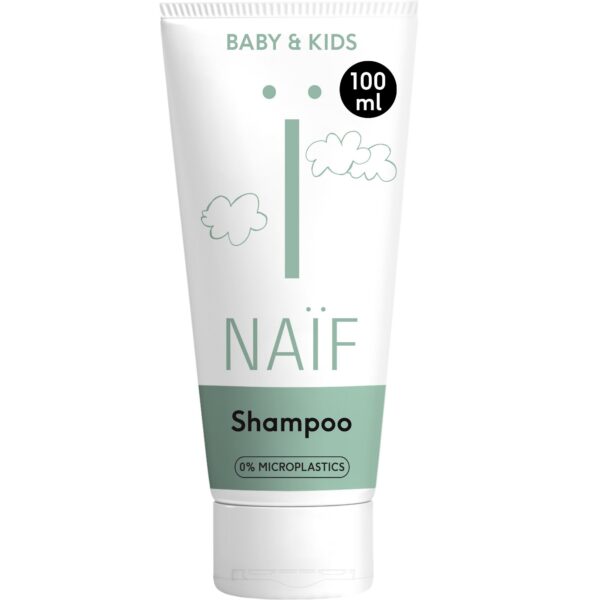 Naïf, Niisutav pisaravaba šampoon puuvillaseemne ekstraktiga, 100ml