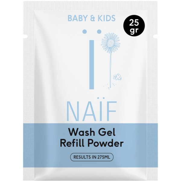 Naïf, Pesugeeli täitepulber Baby & Kids, 25g