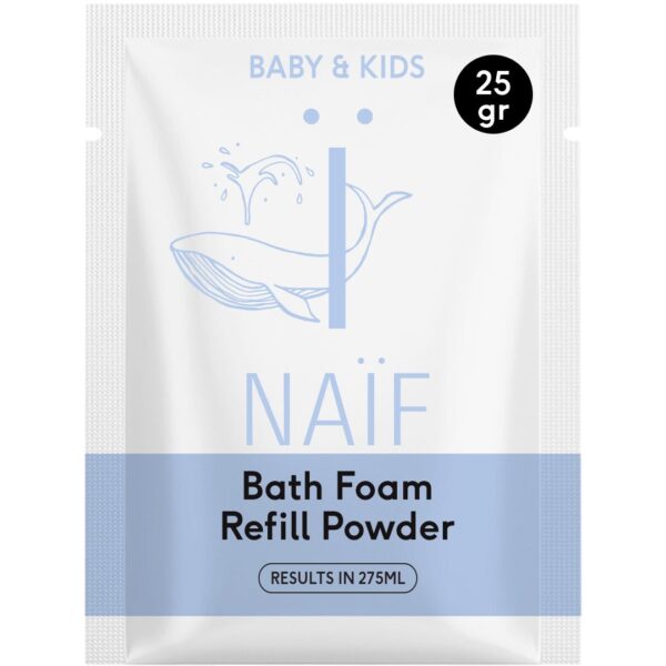 Naïf, Beebide ja laste vannivahu täitepulber, 25g
