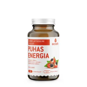 Ecosh, Puhas Energia – energiat andev, 60 kapslit