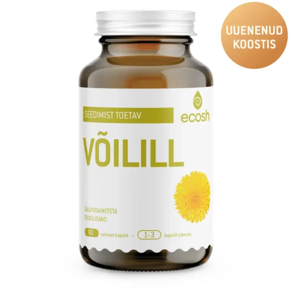 Ecosh, Võilill – maksa toetav, 90 kapslit