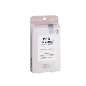 Voesh, Pediküürikomplekt: Deluxe 4 Step - Jasmine Soothe