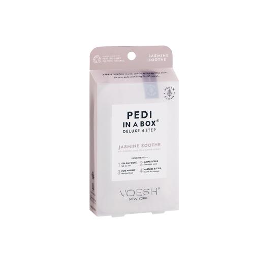 Voesh, Pediküürikomplekt: Deluxe 4 Step - Jasmine Soothe