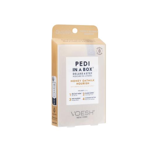 Voesh, Pediküürikomplekt: Deluxe 4 Step - Honey Oatmilk Nourish