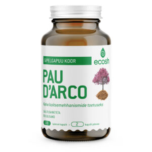 Ecosh, Pau D`Arco – sipelgapuu koore kapslid, 90 kapslit