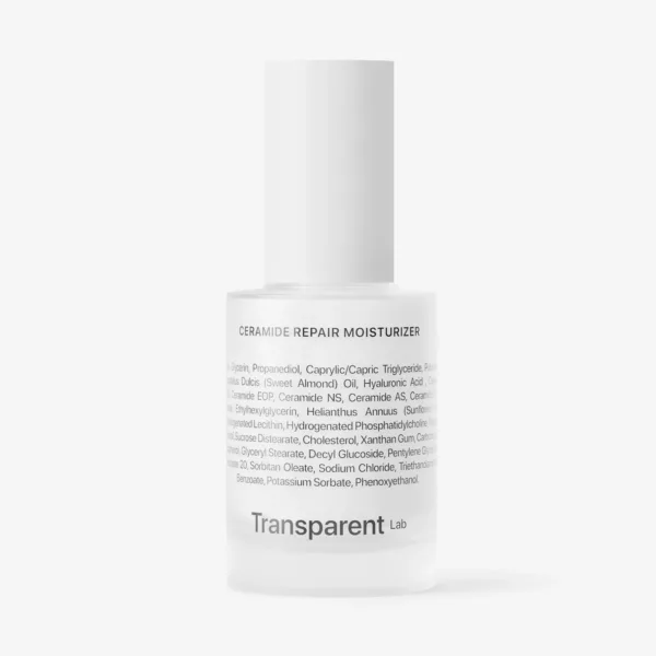 Transparent Lab, Keramiididega niisutav näoseerum, 30ml