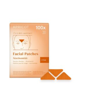 Apricot, Kortsuplaastrid niatsiinamiidiga laubale ja silmade vahelisele alale, 100tk