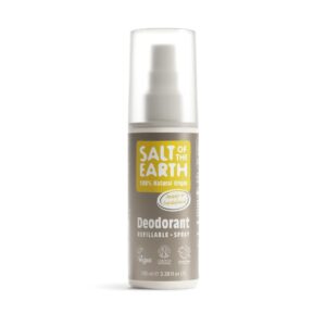 Salt of the Earth, Merevaigu ja sandlipuu lõhnaline deodorant sprei, 100ml