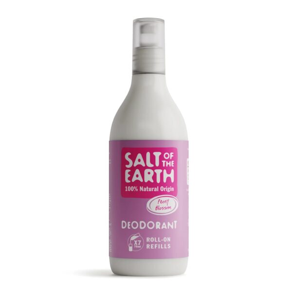 Salt of the Earth, Rulldeodorandi täitepakend Peony Blossom, 525ml