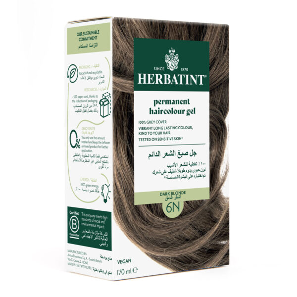 Herbatint, Juuksevärv Tume Blond 6N